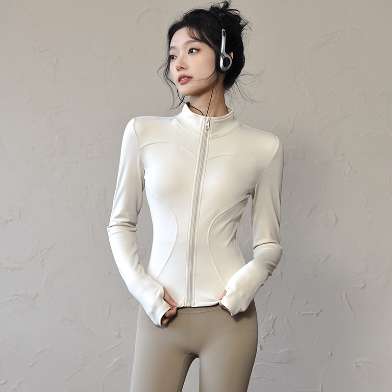 Yoga & Fitness With Faye The Well Being Studio Abbots Langley - Long Sleeve Sports Jacket Women Zip