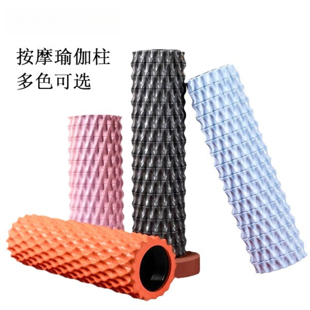 Yoga Fitness Roller - Yoga column fish bone pattern EVA