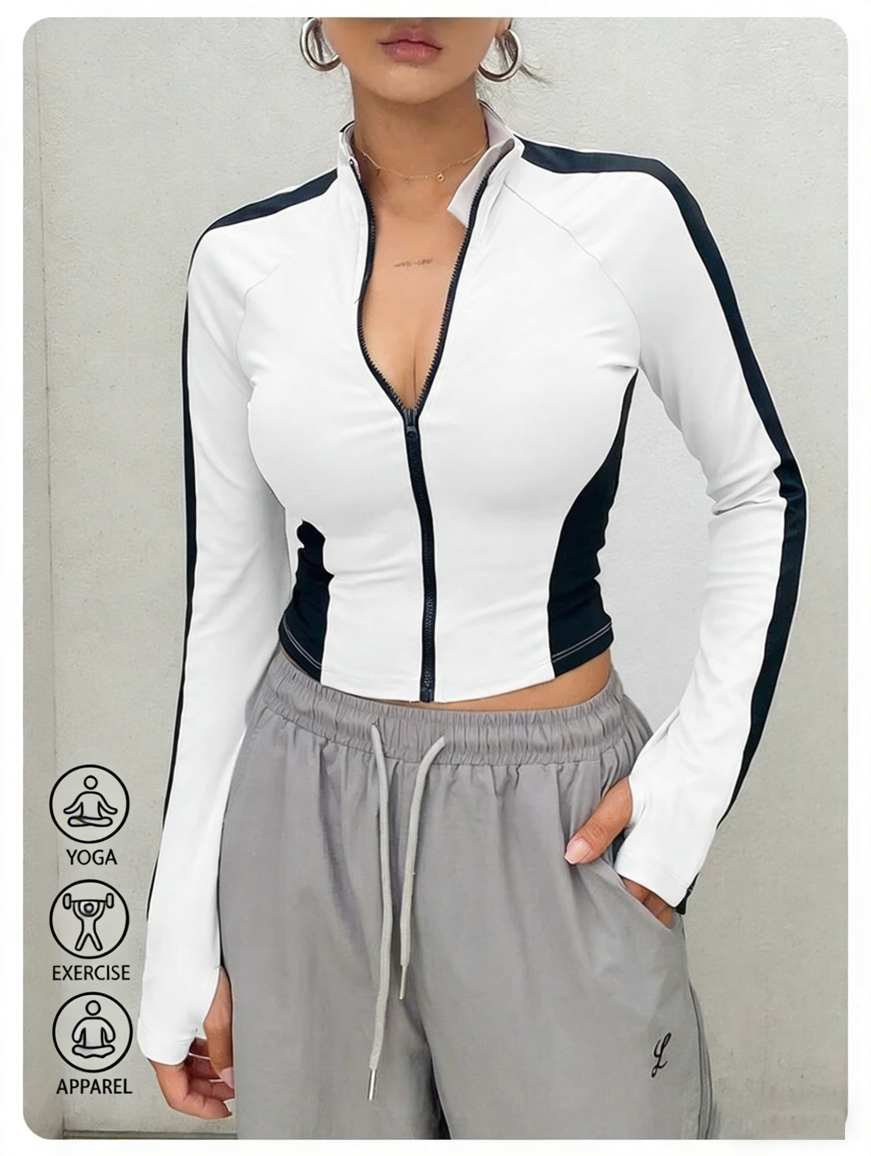 Yoga & Fitness With Faye The Well Being Studio Abbots Langley - Yoga Clothes Stand Up Collar Jacket