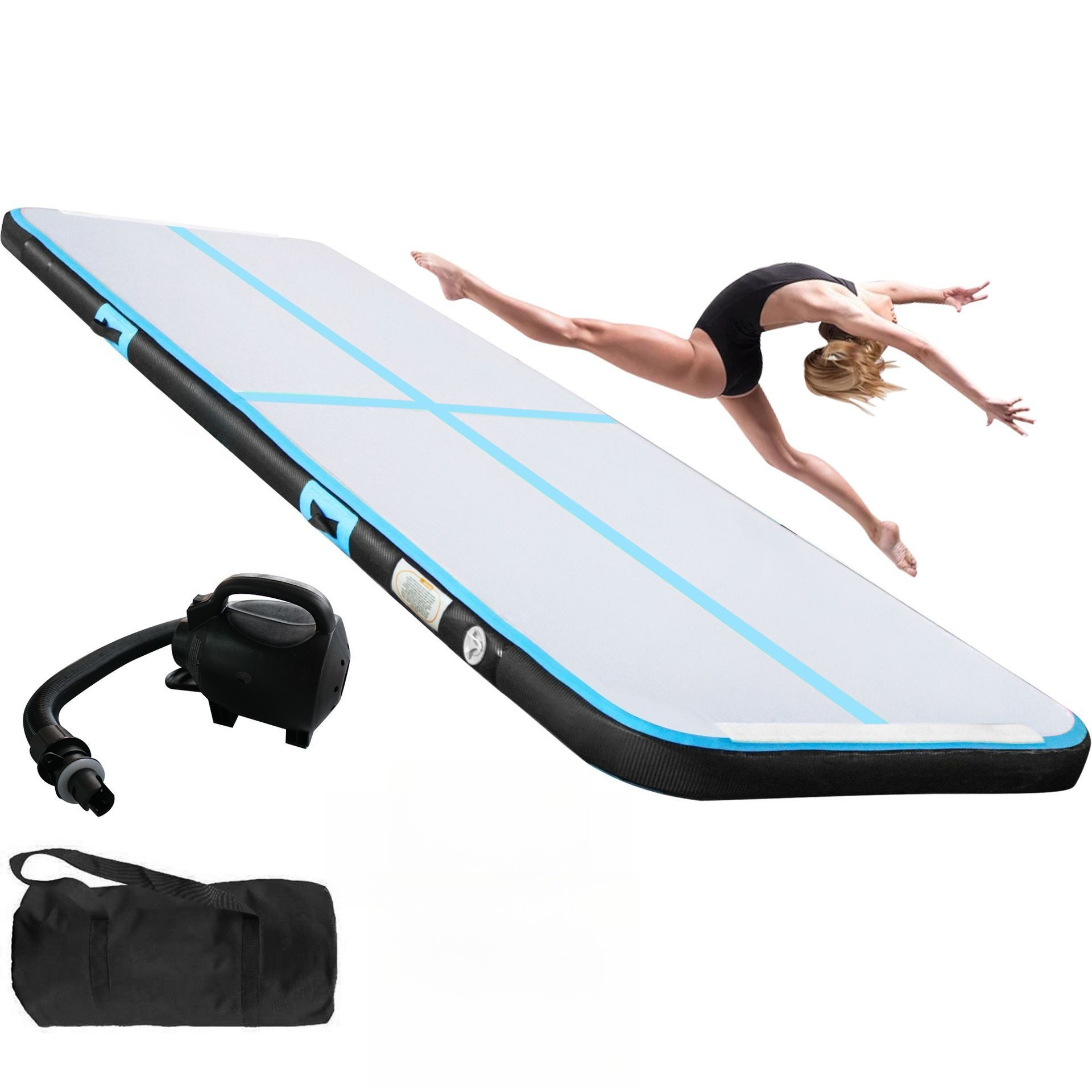 Yoga Fitness Drawing - Inflatable yoga gymnastics mat dance Taekwondo