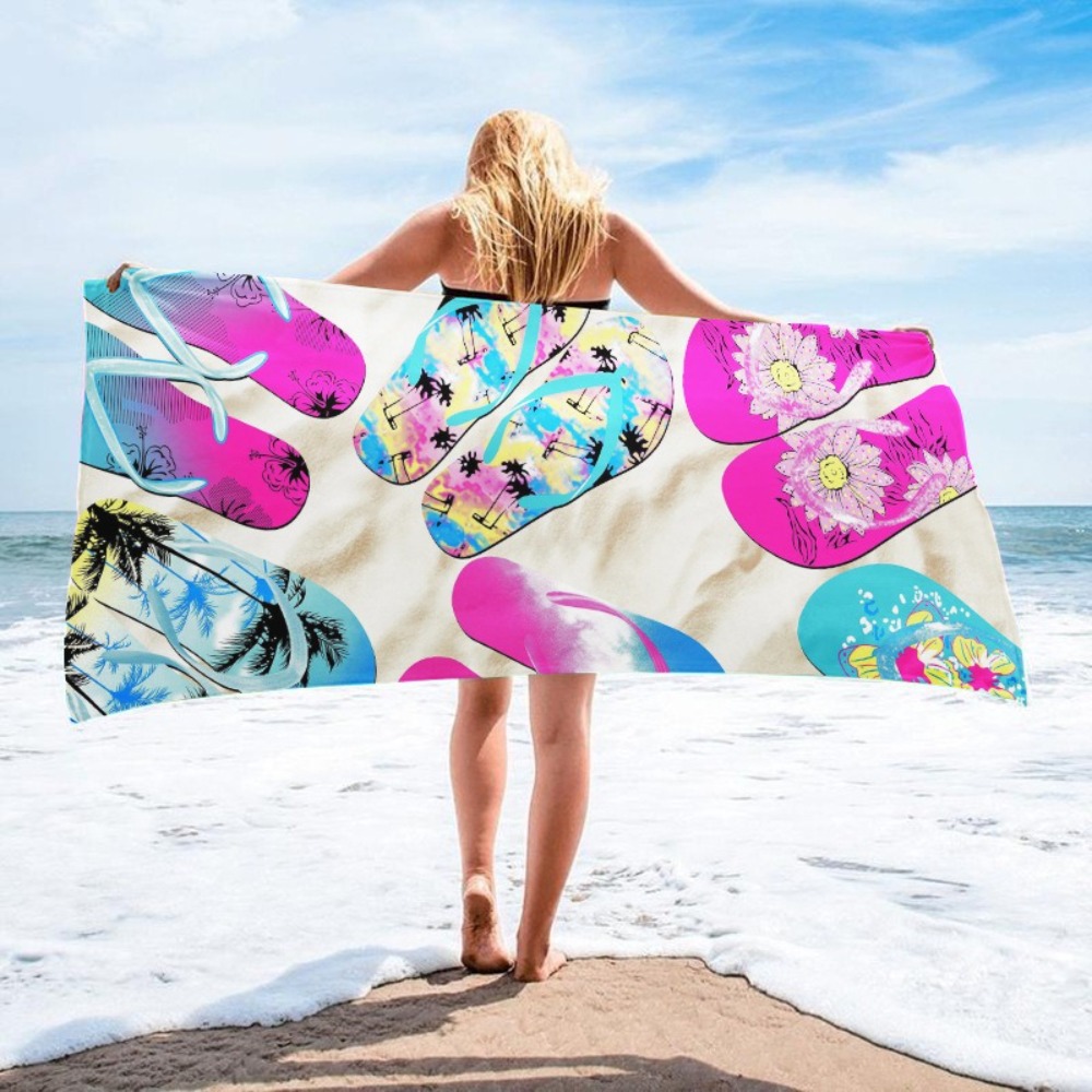 Yoga Fitness Mat - 1PC Large Size Beach Blanket Microfiber