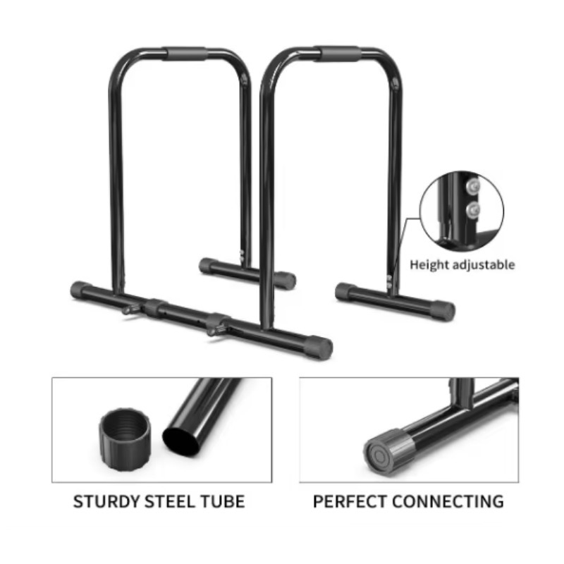 Adjustable Steel Dip Station A - Dip Bar Parallel のレビューと価格