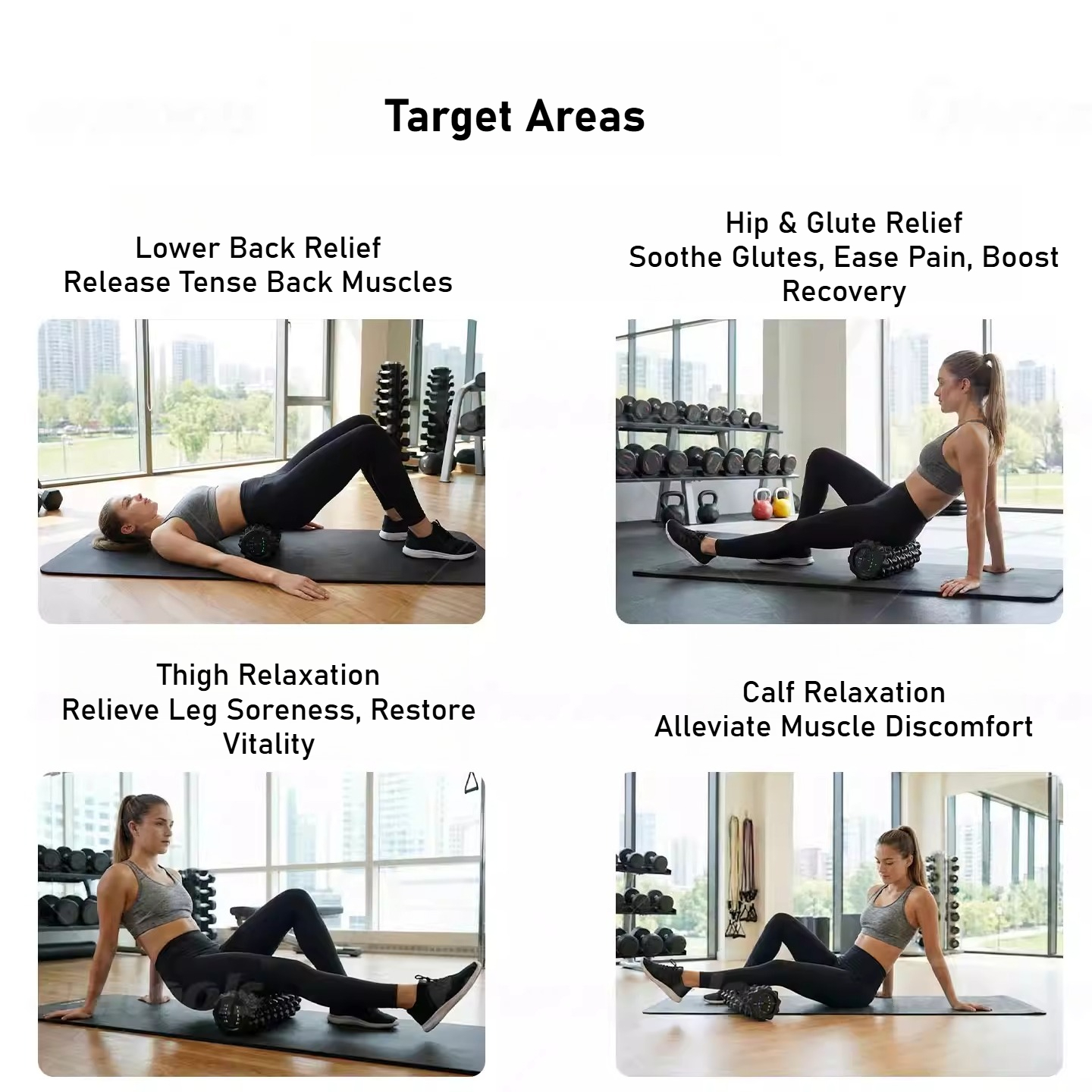 Electric Foam Roller Professio - Yoga Fitness Roller のレビューと価格