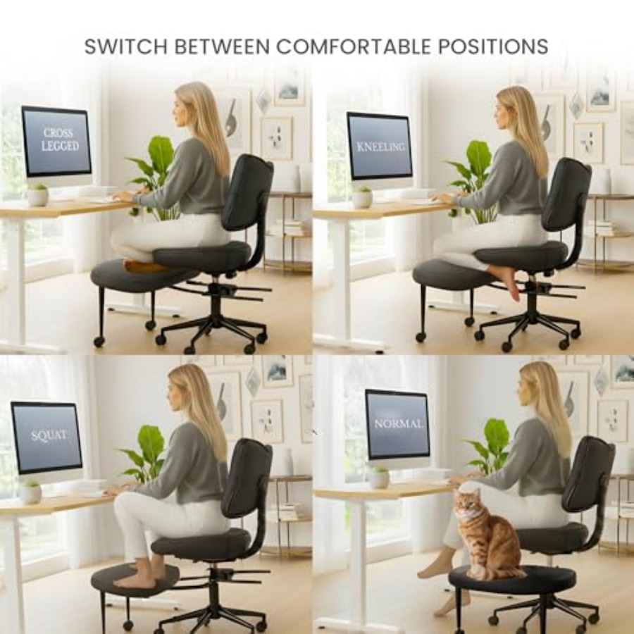 Cross Legged Office Chair Medi - Yoga & Fitness With Faye The Well Being Studio Abbots Langley のレビューと価格
