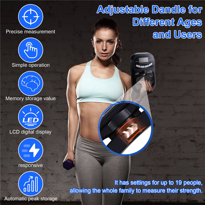 ABJI-5X 265 Lbs / 120Kgs Hand  - Grip Strengthener Hand のレビューと価格