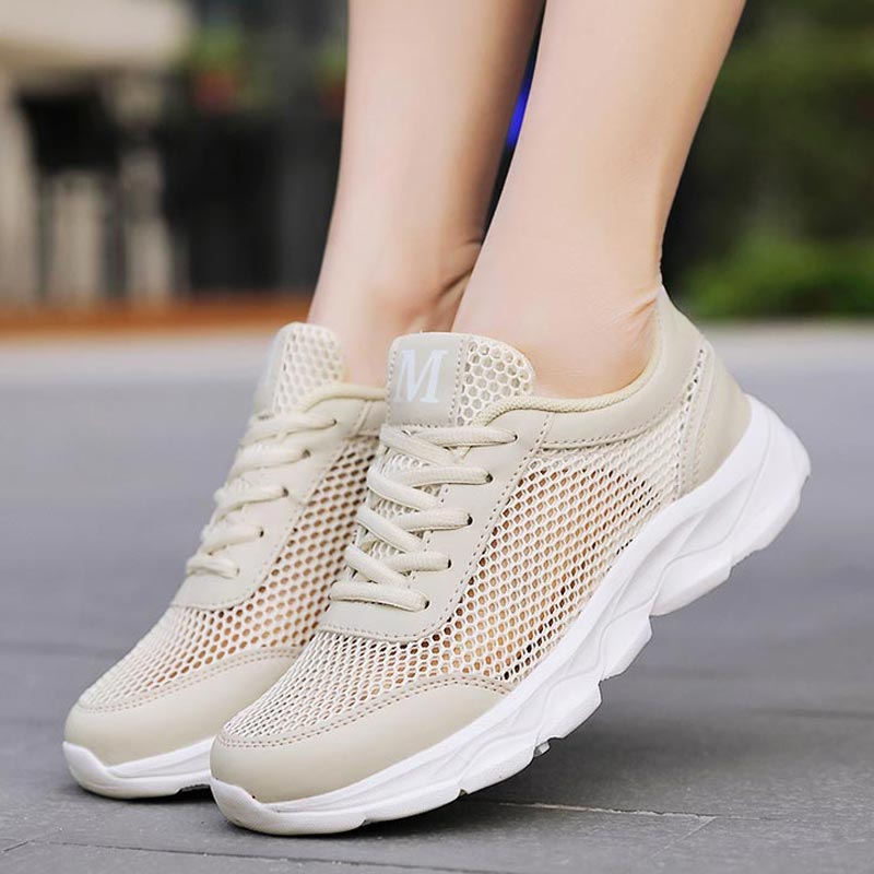 Summer Breathable Sneakers Wom - Yoga Fitness Reservation のレビューと価格