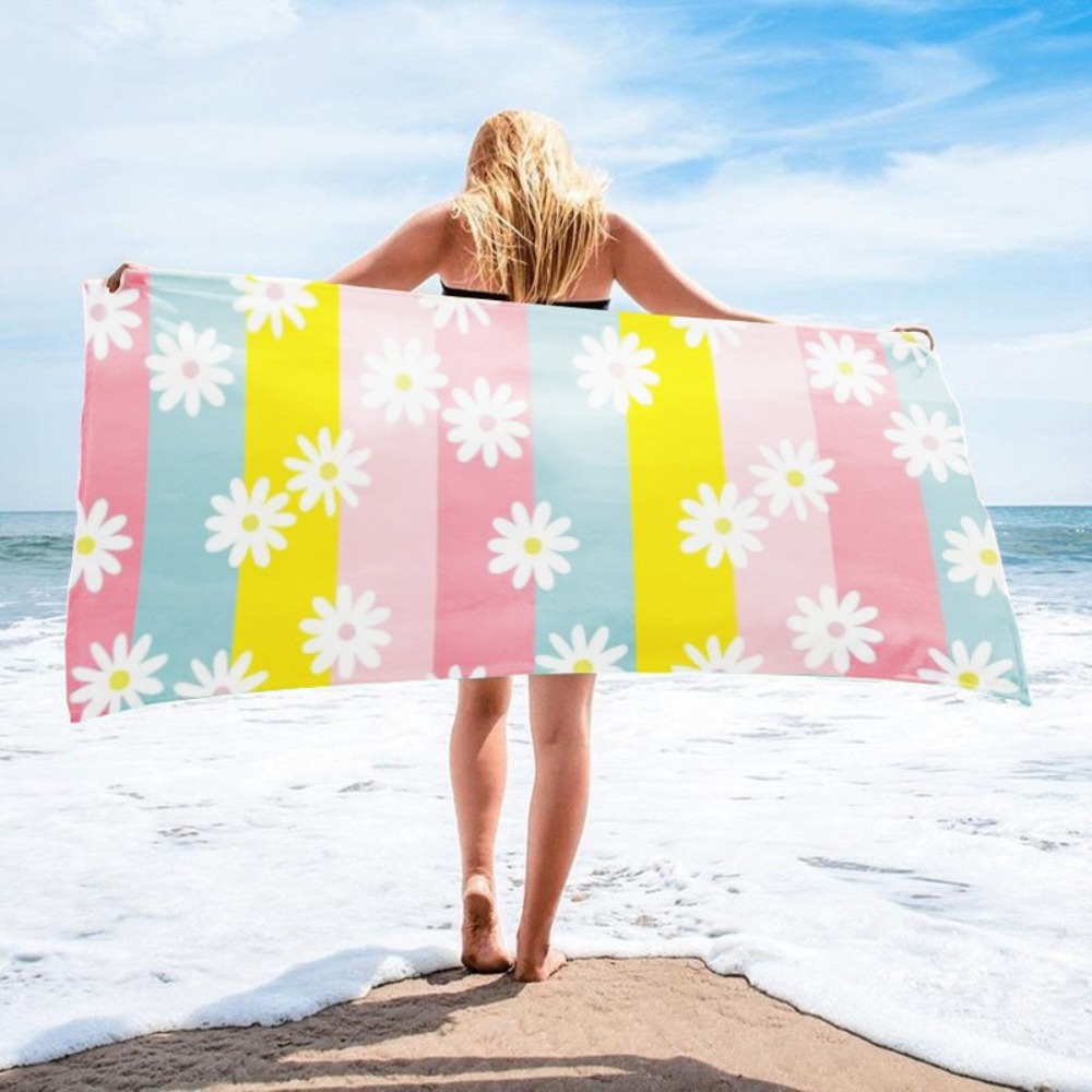 Starfish Printing Bath Towel 2 - Yoga Fitness Mat のレビューと価格