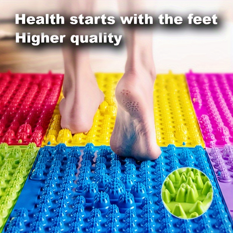 Foot Massage Cushion Acupunctu - Yoga Fitness Mat のレビューと価格