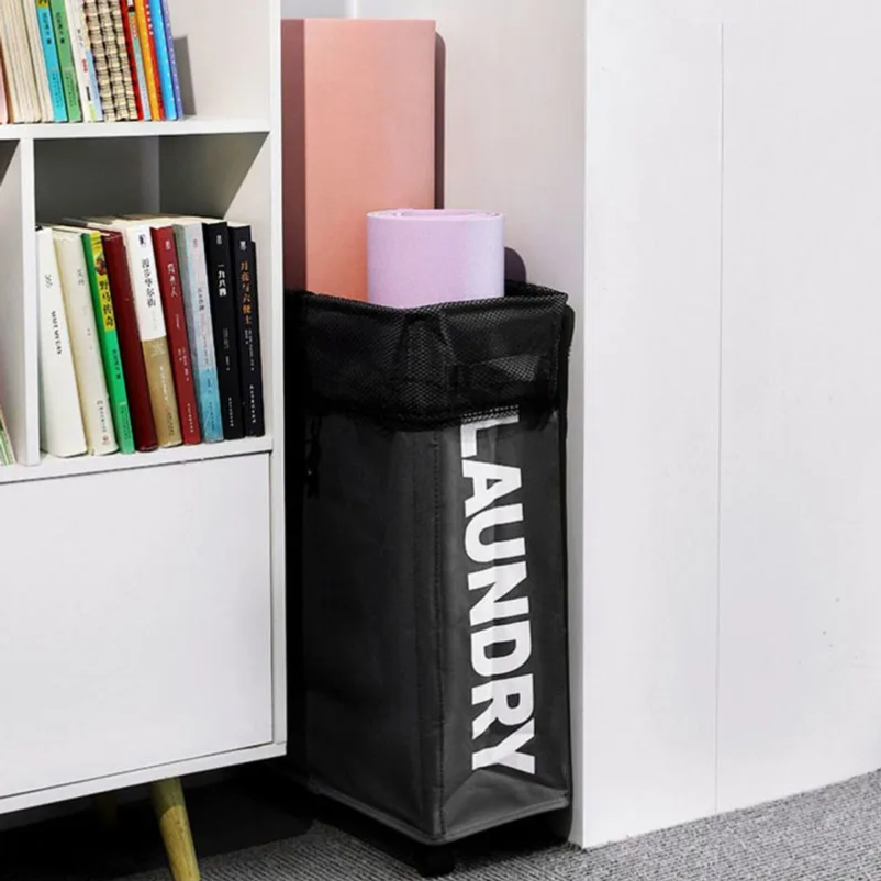 Laundry Basket with Wheels Lar - Yoga Fitness Mat のレビューと価格