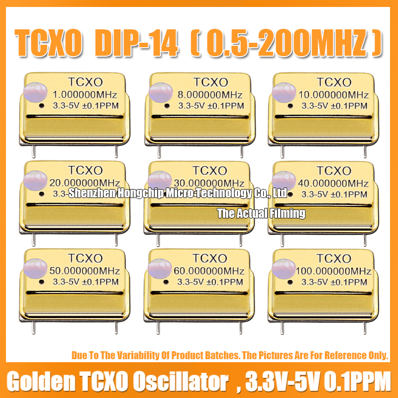 Gold Plated TCXO DIP-14 1M 8/1 - Dip Bar Parallel のレビューと価格