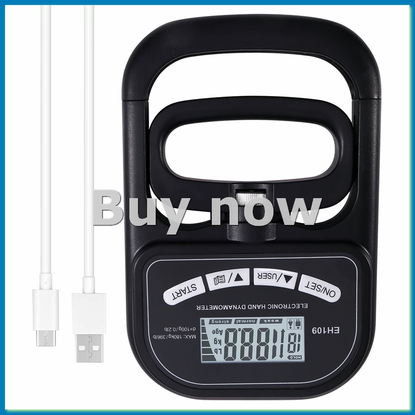 265 Lbs / 120Kgs Hand Dynamome - Grip Strengthener Hand のレビューと価格