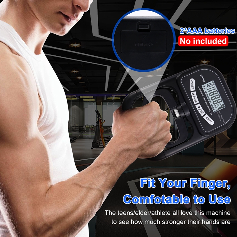 265 Lbs / 120Kgs Hand Dynamome - Grip Strengthener Hand のレビューと価格