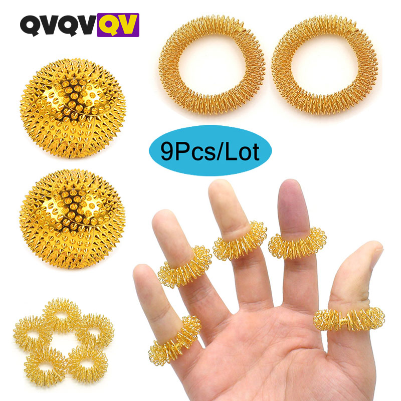 9Pcs/Lot Hand Foot Magnetic Th - Shoulder Massage Ball のレビューと価格