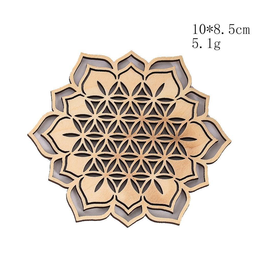 3.9inch Wooden Hollow Board Ru - Yoga Fitness Mat のレビューと価格