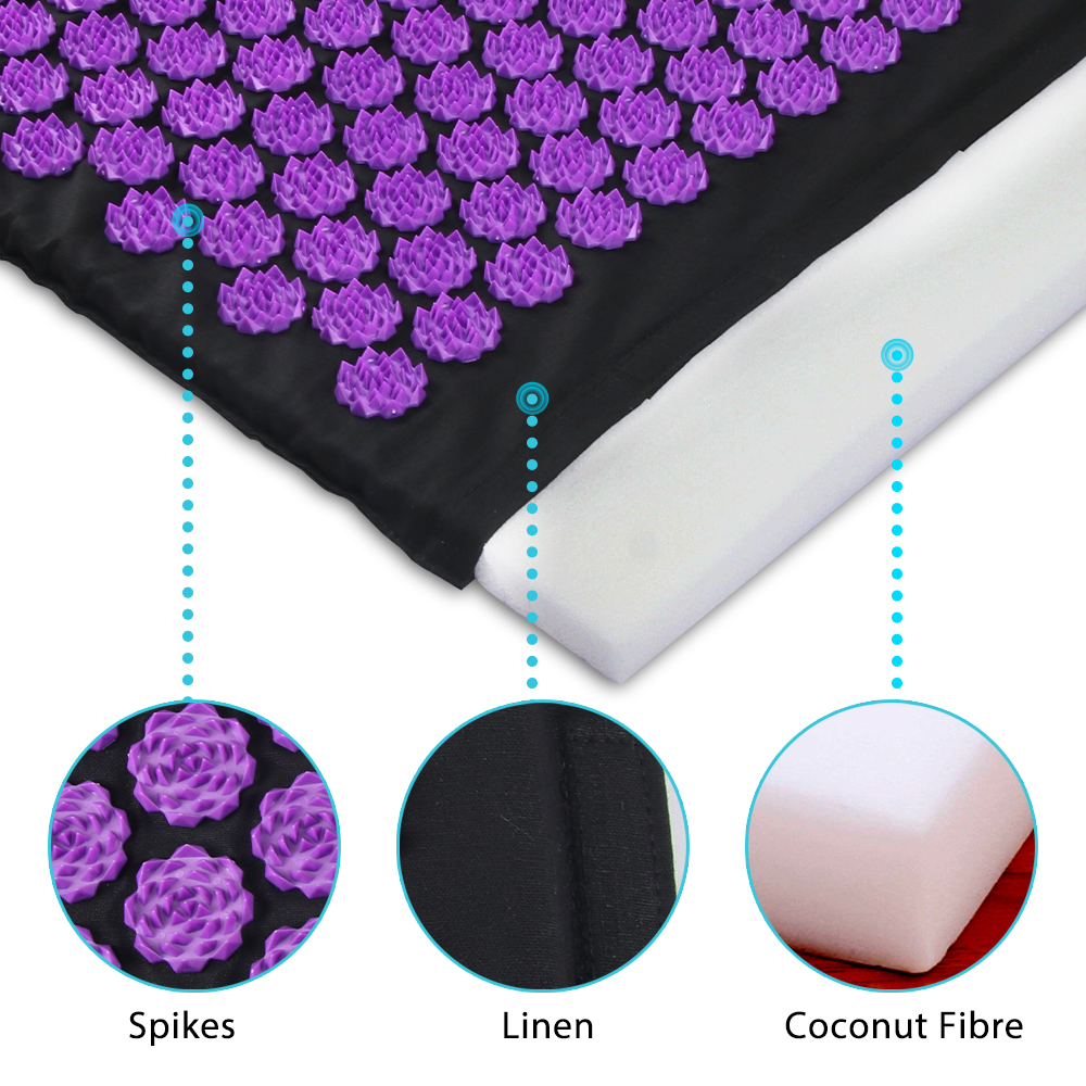 Acupressure Yoga Mat Kuznetsov - Yoga Fitness Mat のレビューと価格