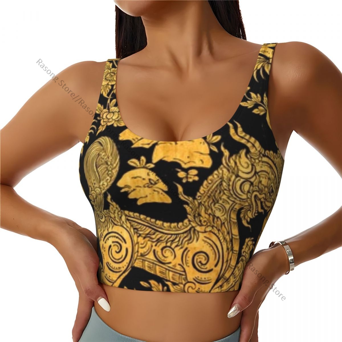 Sports Bra Women Running Yoga  - Yoga Fitness Drawing のレビューと価格