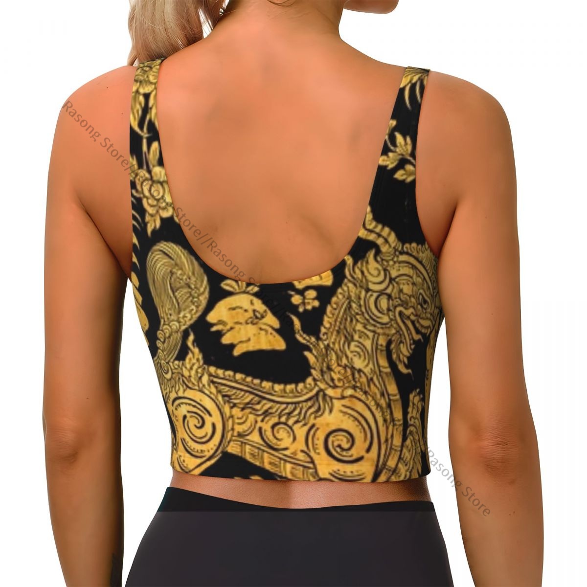 Sports Bra Women Running Yoga  - Yoga Fitness Drawing のレビューと価格