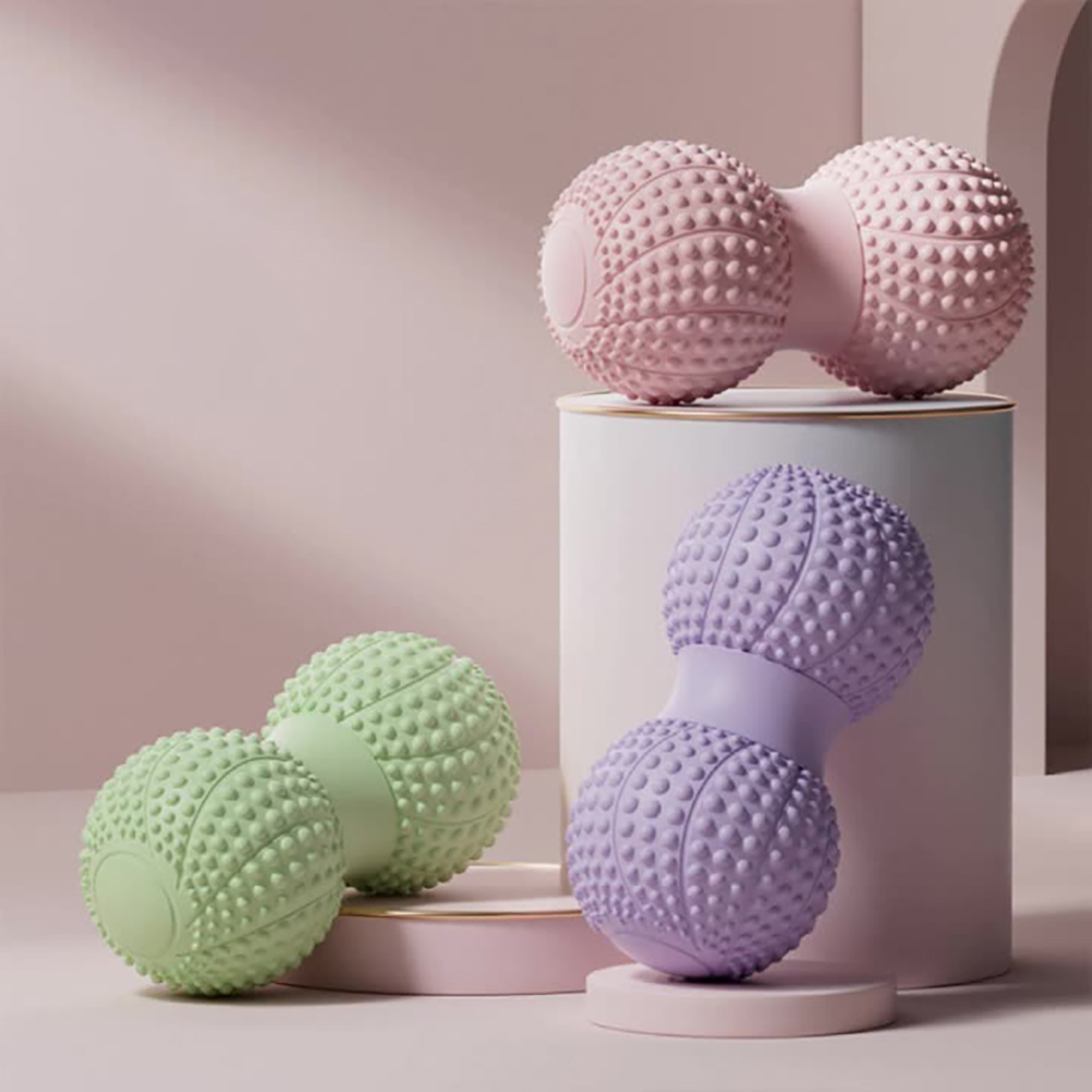 Peanut Massage Ball Yoga Fasci - Shoulder Massage Ball のレビューと価格