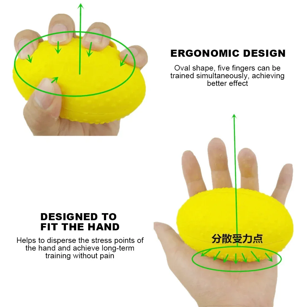 Hand Grip Ball Finger Exercise - Grip Strengthener Hand のレビューと価格