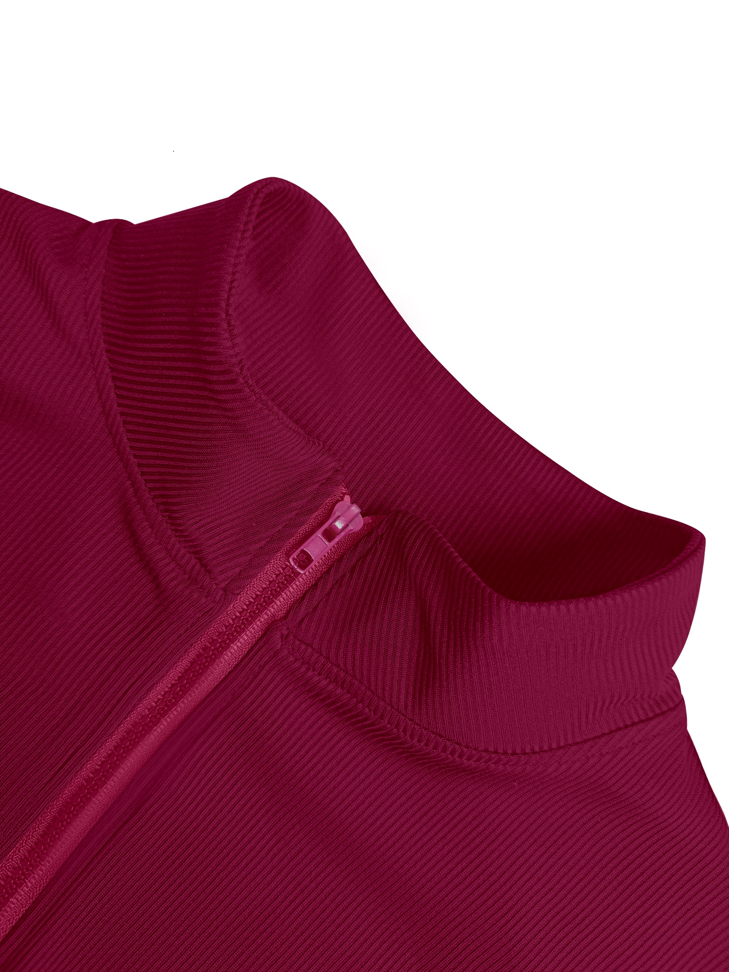 Stretchy Rib Knit Zip-Up Athle - Yoga & Fitness With Faye The Well Being Studio Abbots Langley のレビューと価格