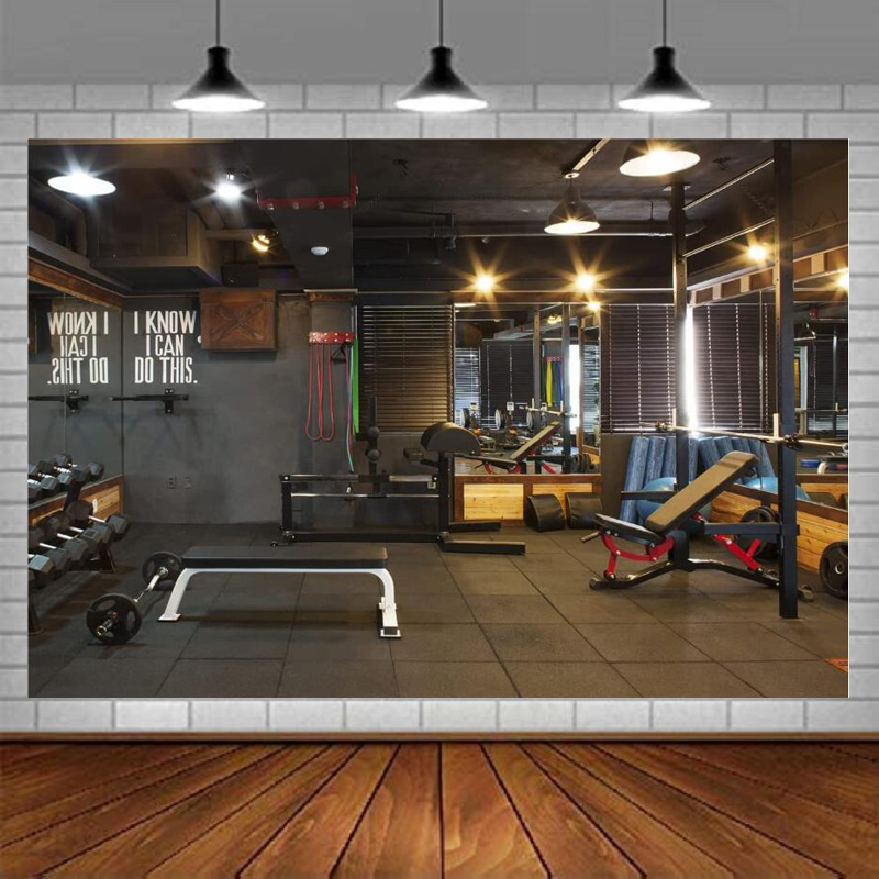 Gym Photography Backdrop Fitne - Yoga Fitness Video のレビューと価格