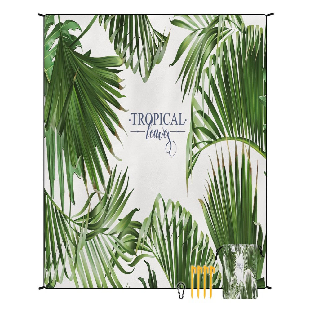 Palm Tree Beach Towel 71x86.6i - Yoga Fitness Mat のレビューと価格