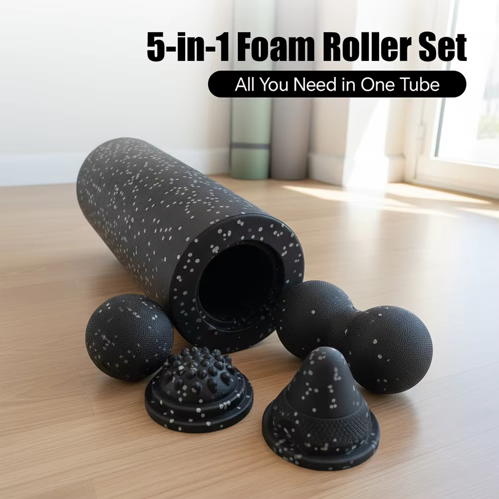 5-in-1 Fascia Roller Set Muscl - Yoga Fitness Roller のレビューと価格