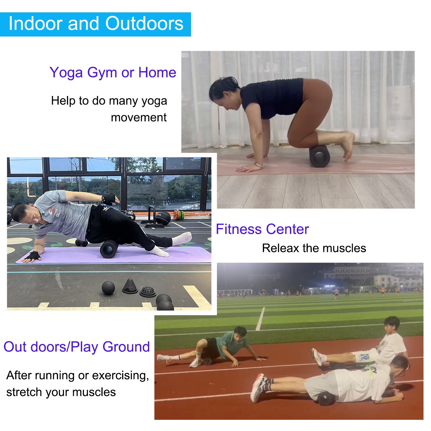 5-in-1 Fascia Roller Set Muscl - Yoga Fitness Roller のレビューと価格
