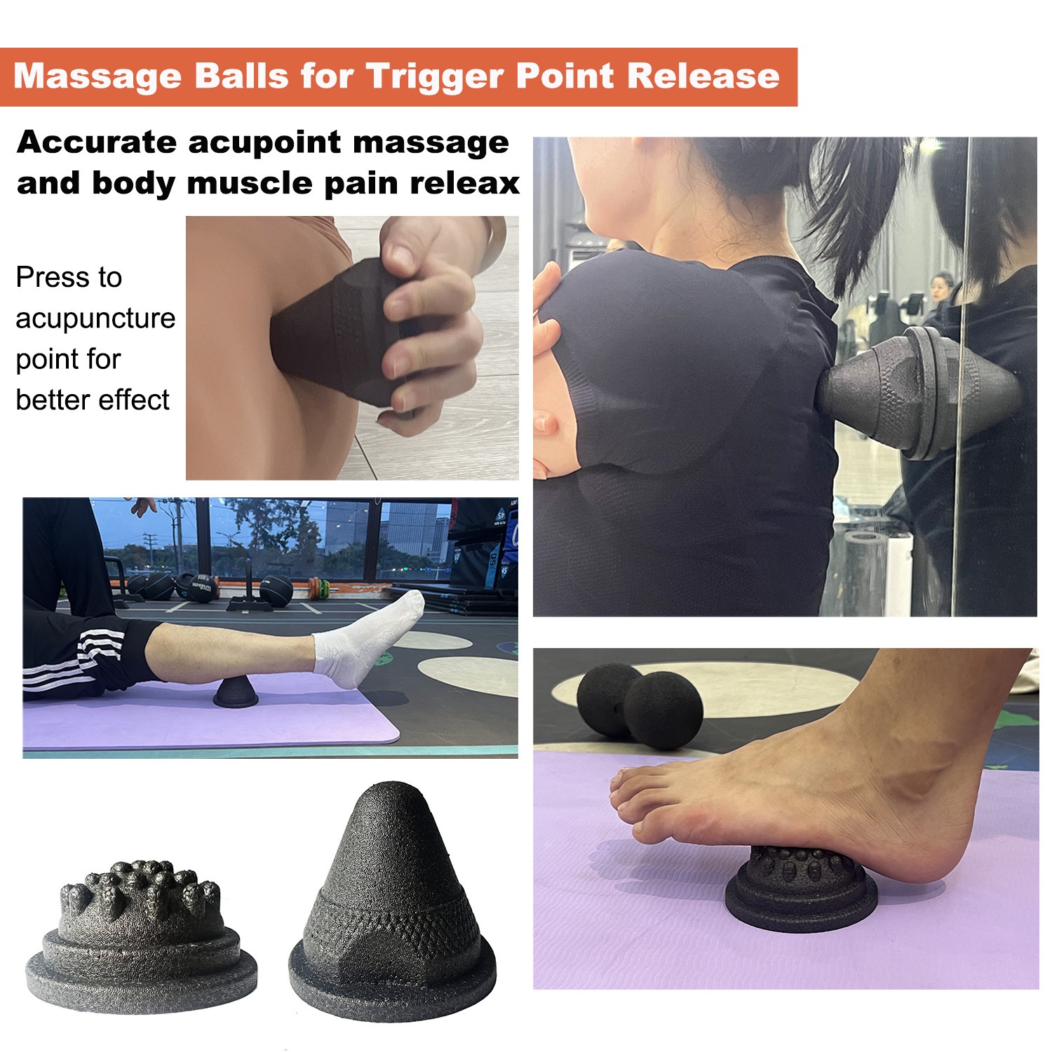 5-in-1 Fascia Roller Set Muscl - Yoga Fitness Roller のレビューと価格