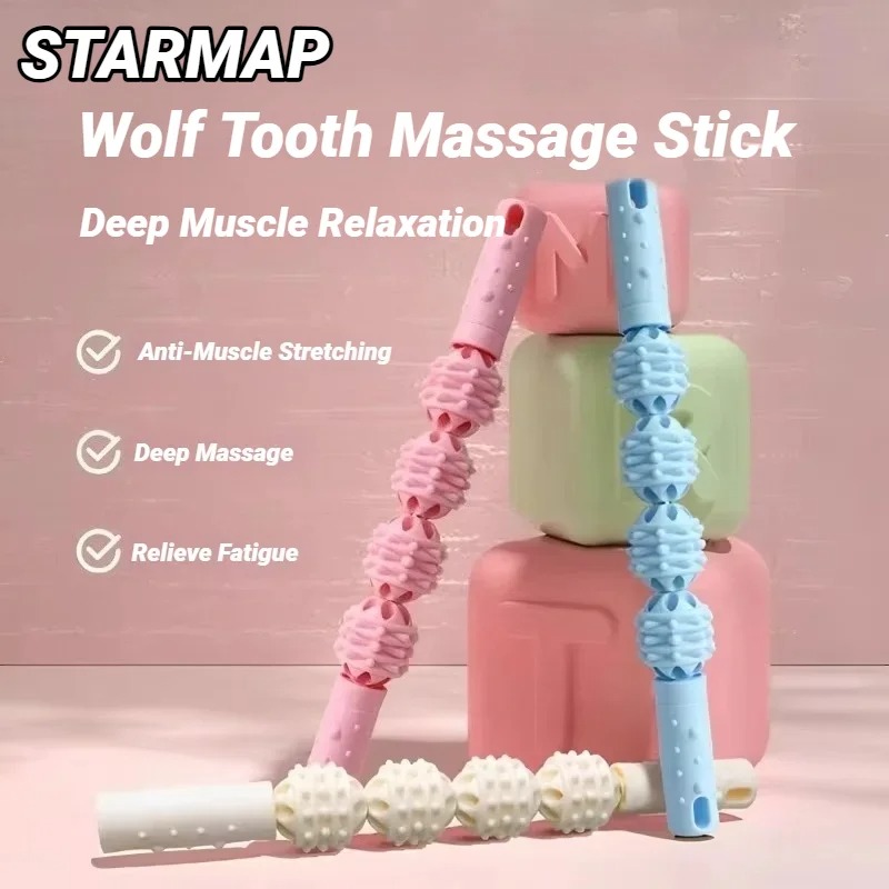 Thin Leg Massage Stick Wolf Te - Yoga Fitness Roller のレビューと価格