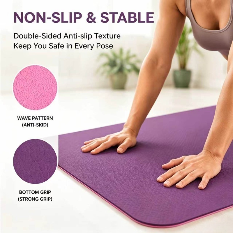 Yoga Mats Anti-slip Sport Fitn - Yoga Fitness Mat のレビューと価格